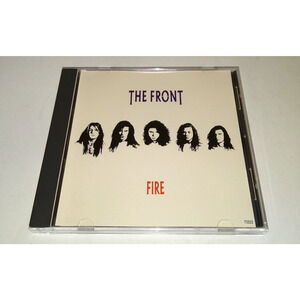 The Front - Fire Promo CD 1989 Vintage Metal Rock Vintage Rare